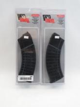 (2) Promag Ruger Mini-30 30 Round 7.62x39 Magazines