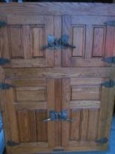 Baldwin Burlington Vermont Oak (4) Door Icebox