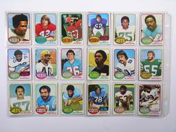 (216) 1976 Topps Football Cards VG/EX to EX Conditions