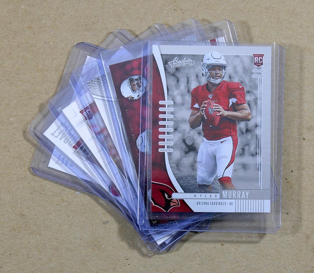 (6) 2019 ROOKIE Football Cards Kyler Murray Arizona Cardinals