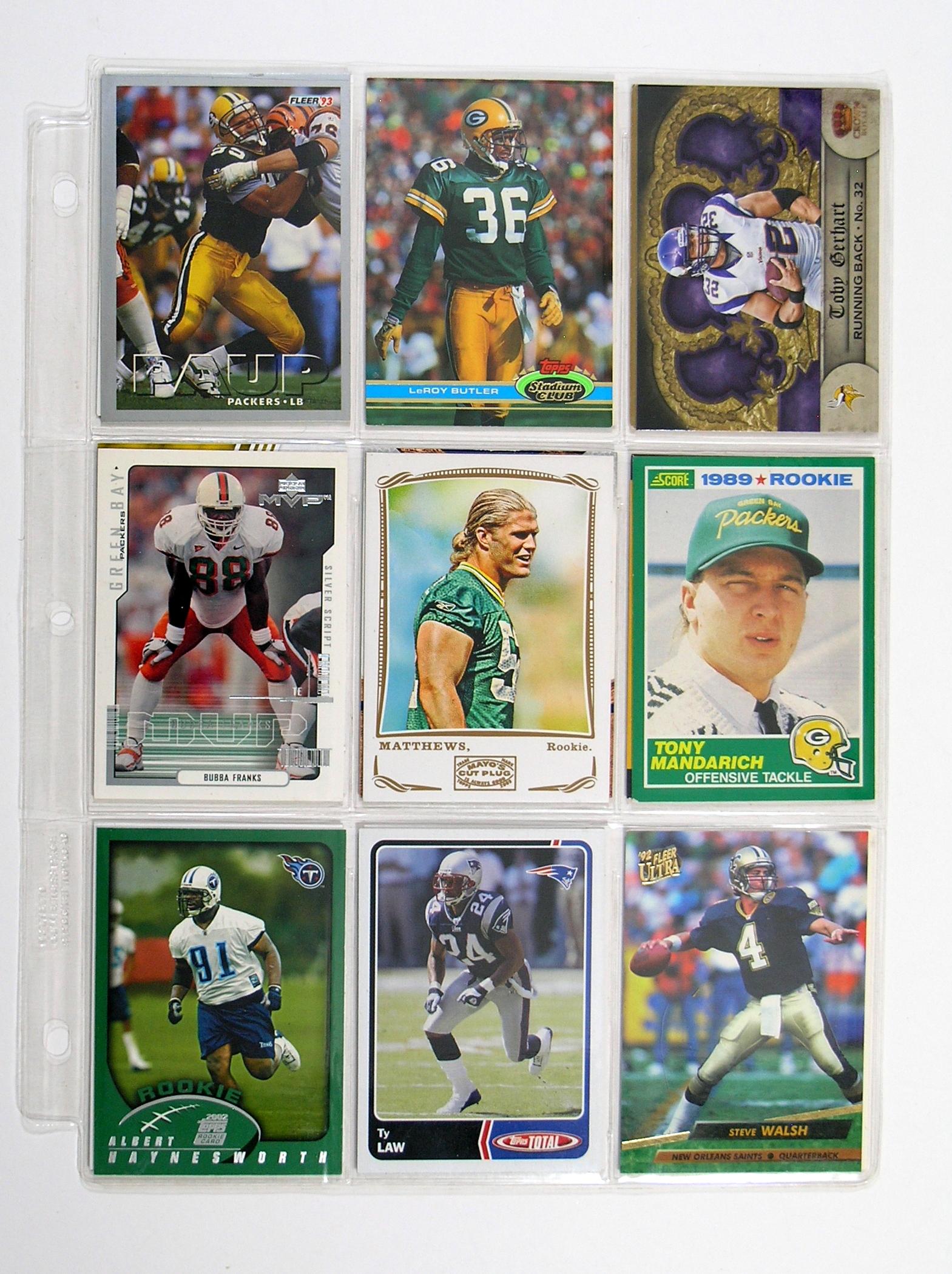 (71) Misc. Defensive Players Football Cards