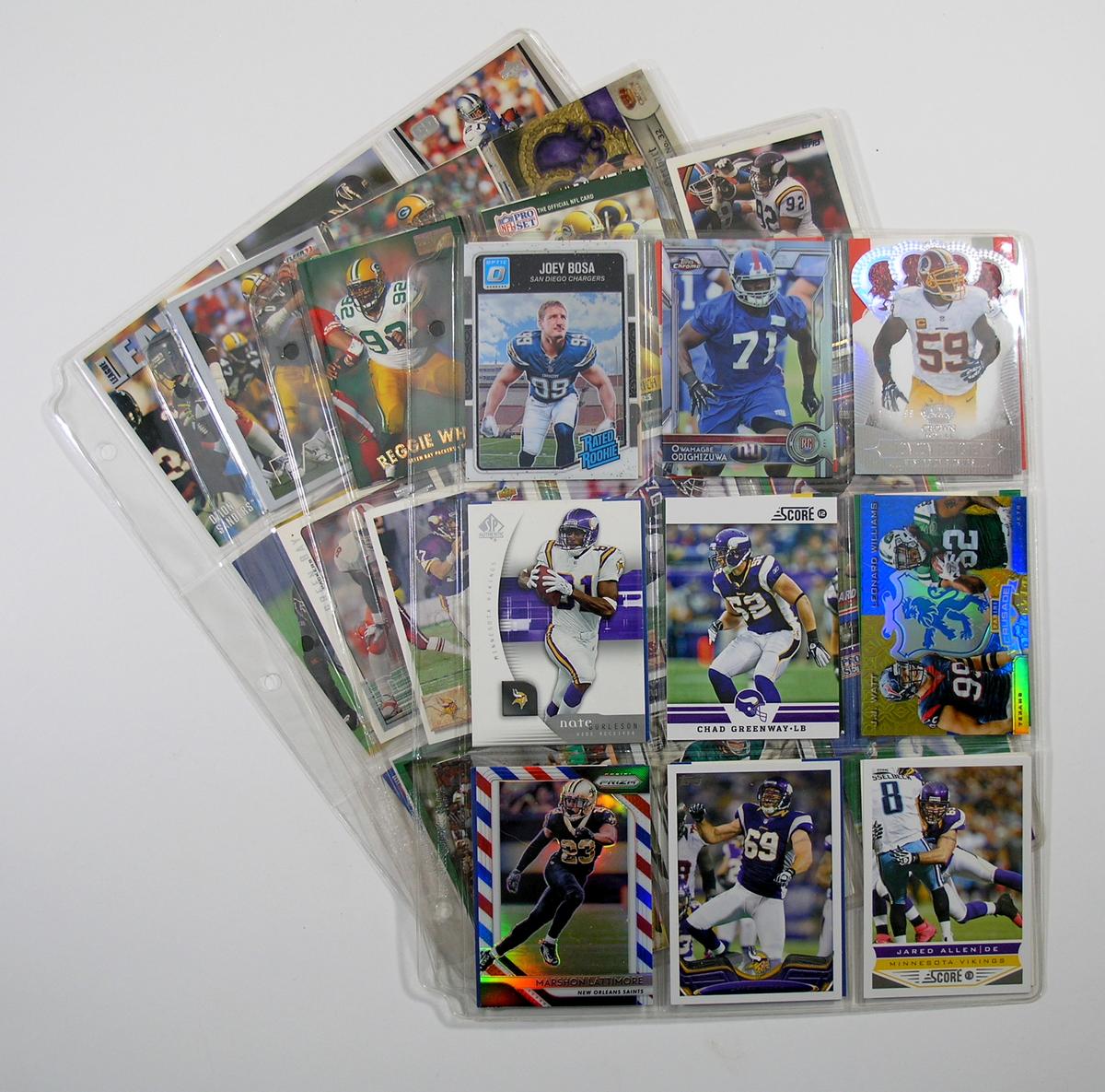 (71) Misc. Defensive Players Football Cards