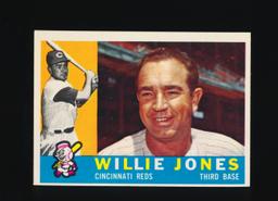 1960 Topps Baseball Card #289 Willie Jones Cincinnati Reds