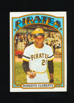 1972 Topps Baseball Card #309 Hall of Famer Roberto Clemente Pittsburgh Pir