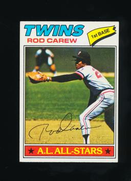 1977 Topps Baseball Card #120 Hall of Famer Rod Carew Minnesota Twins All-S