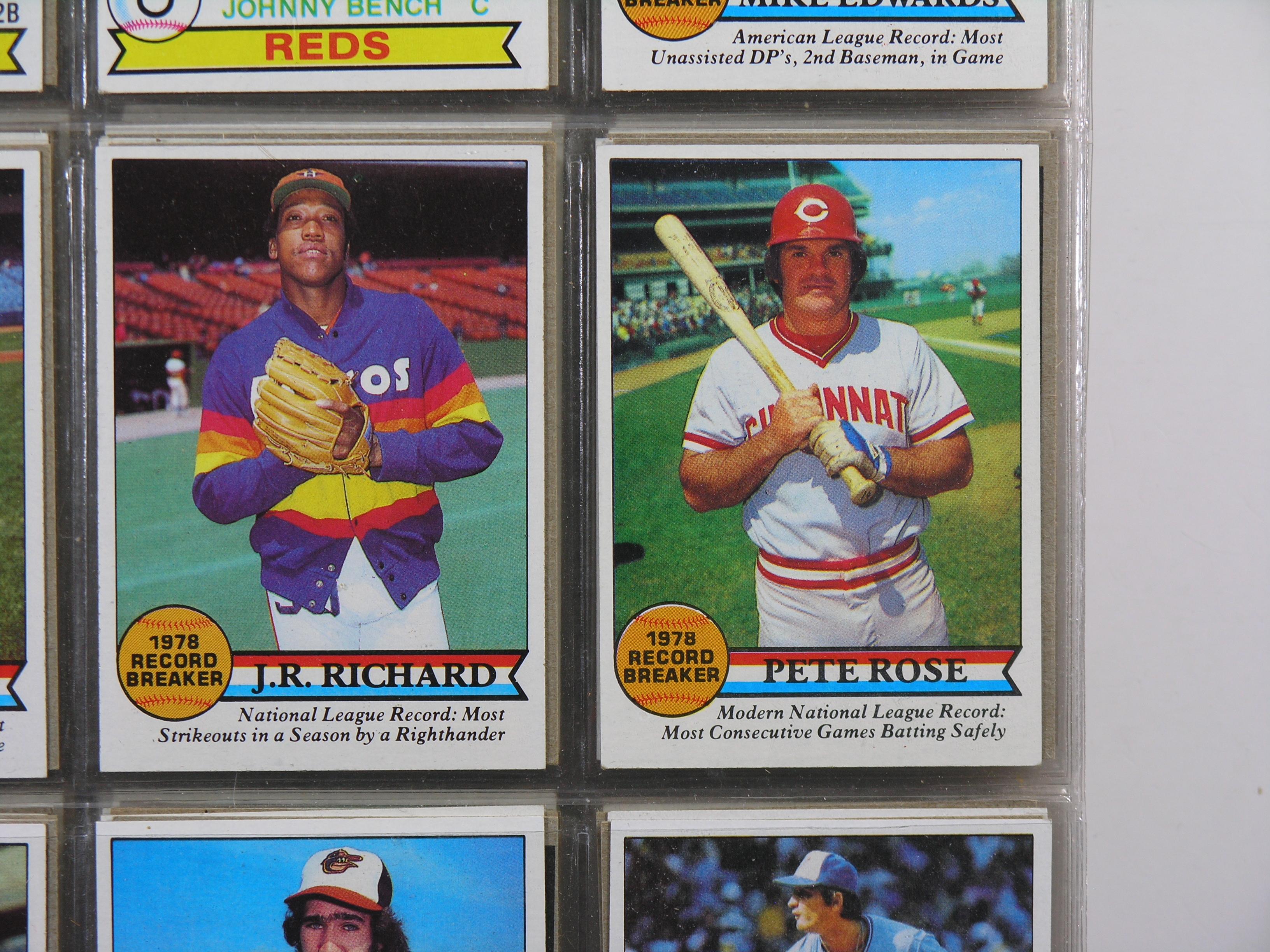 1979 Topps Baseball Card Complete Set. Includes Rookie Ozzie Smith and Many