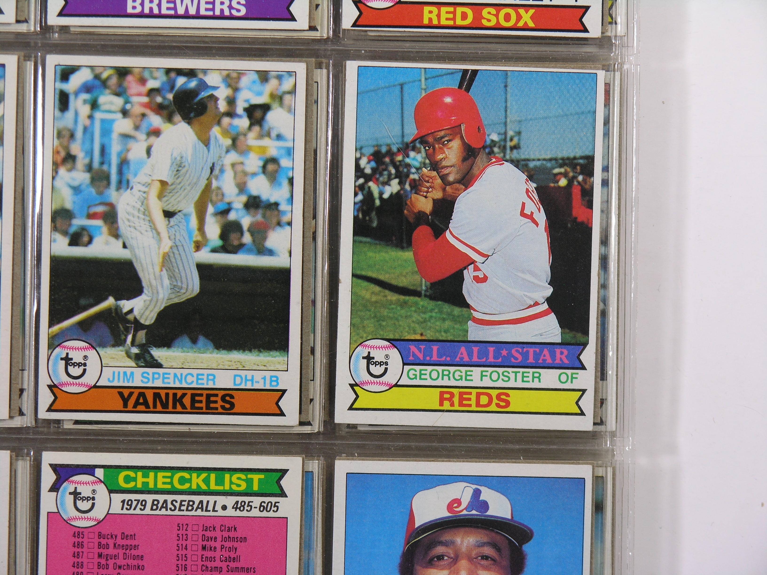 1979 Topps Baseball Card Complete Set. Includes Rookie Ozzie Smith and Many