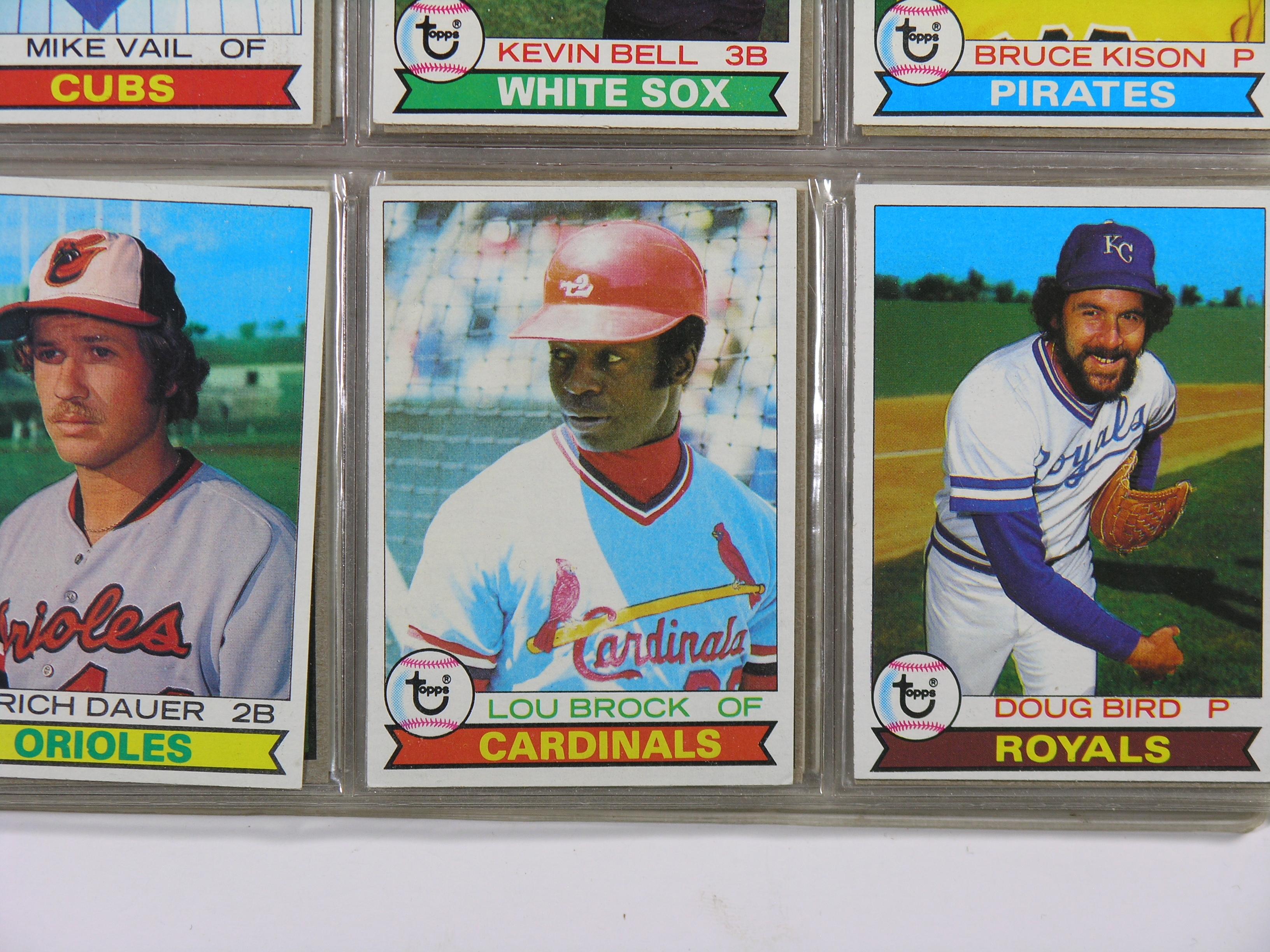 1979 Topps Baseball Card Complete Set. Includes Rookie Ozzie Smith and Many