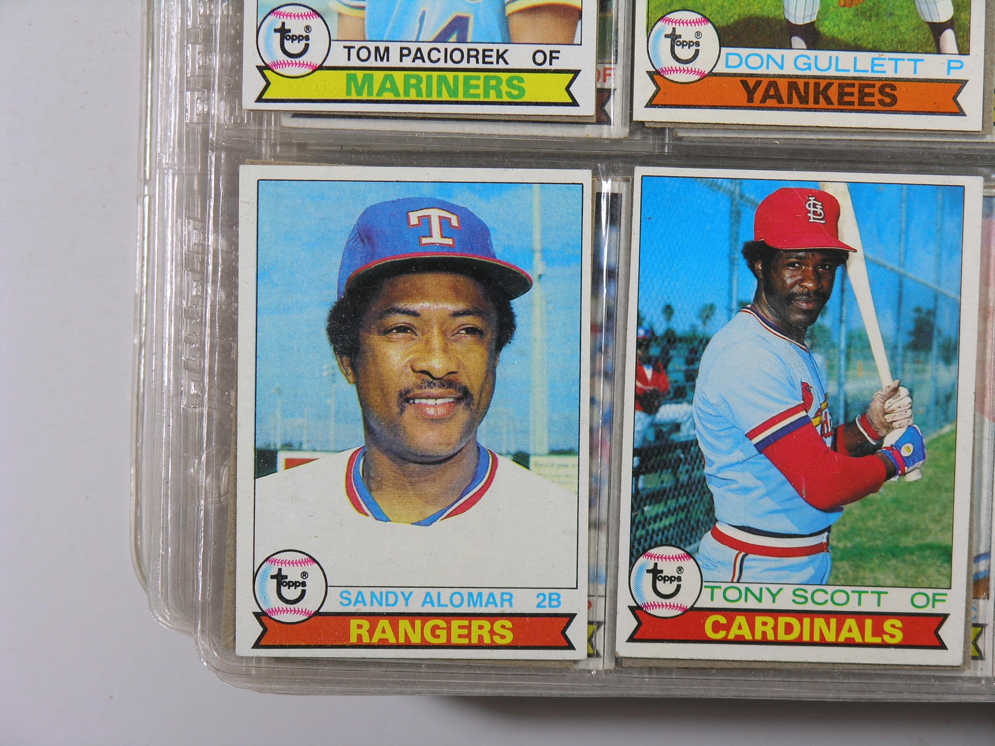 1979 Topps Baseball Card Complete Set. Includes Rookie Ozzie Smith and Many