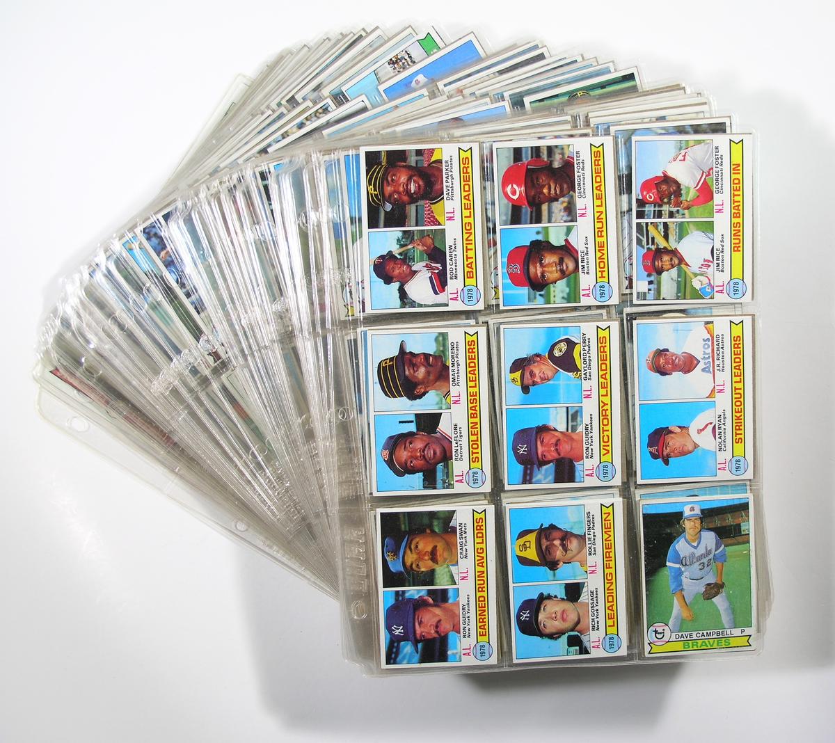 1979 Topps Baseball Card Complete Set. Includes Rookie Ozzie Smith and Many