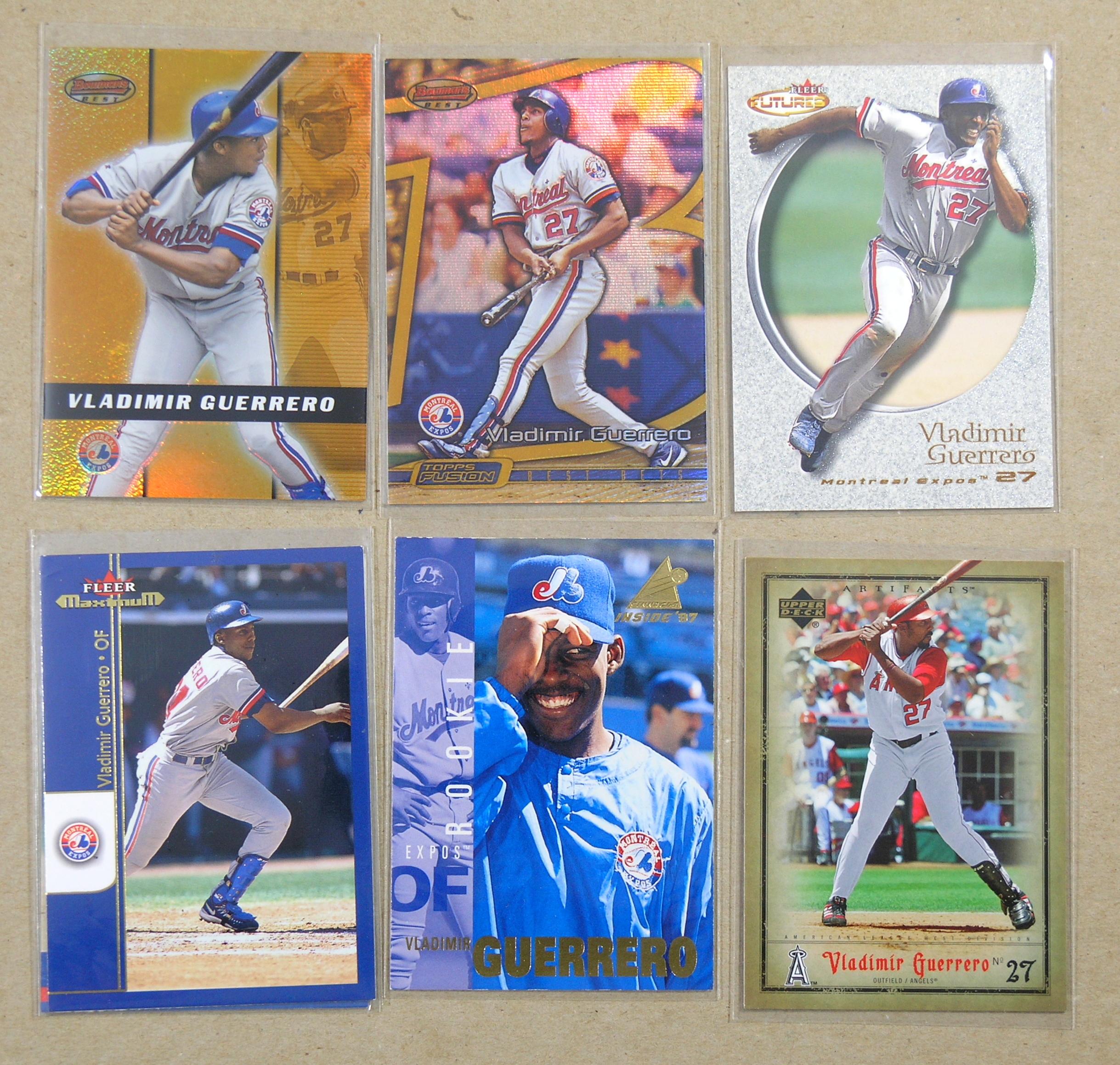 (18) Vladimir Guerro Baseball Cards