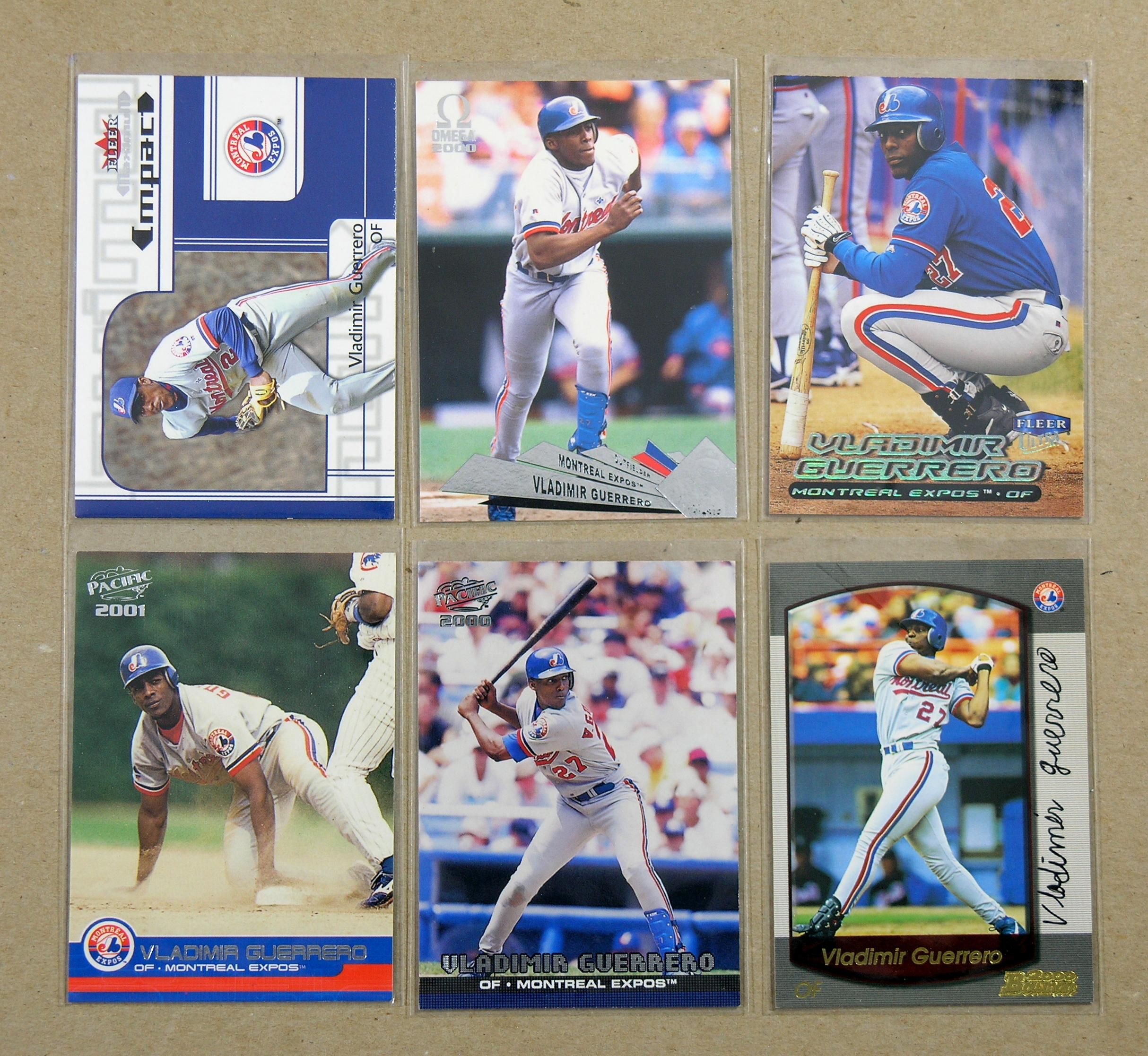 (18) Vladimir Guerro Baseball Cards