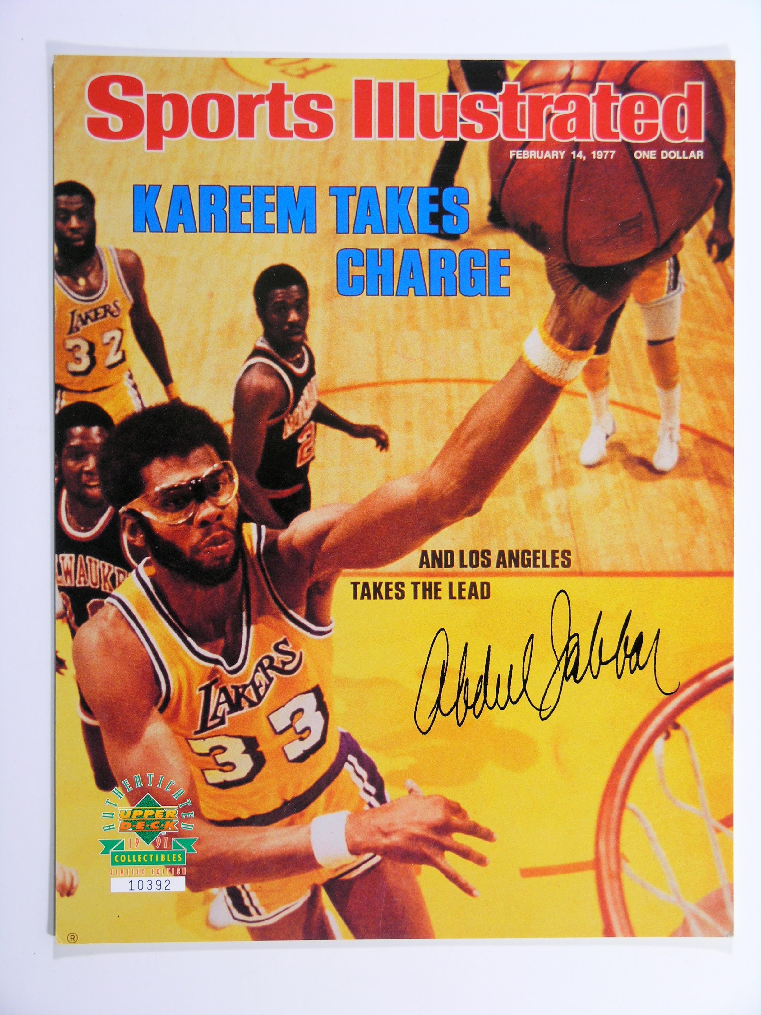 (3) 1997 Upper Deck Basketball Sports Illustrated 8.5"x 11" Card/Photos Kar