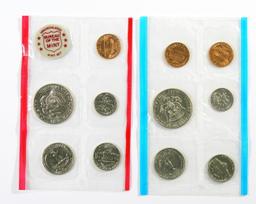 1972 UNC Mint Set Coins