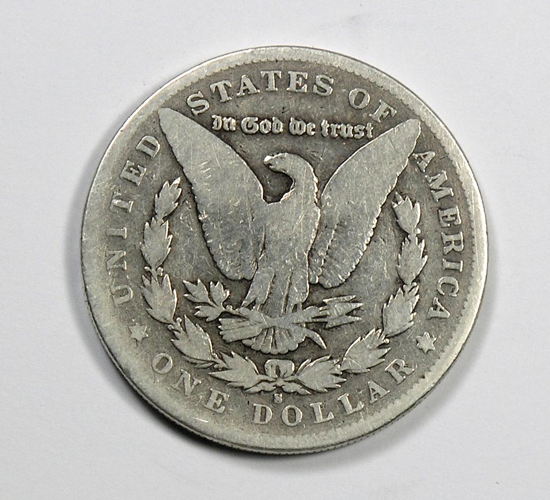 1895-S Morgan Silver Dollar