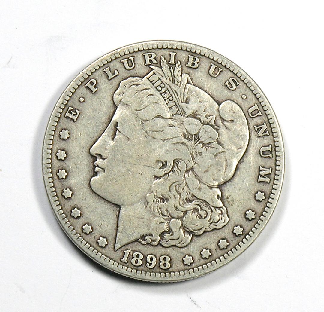 1898-S Morgan Silver Dollar