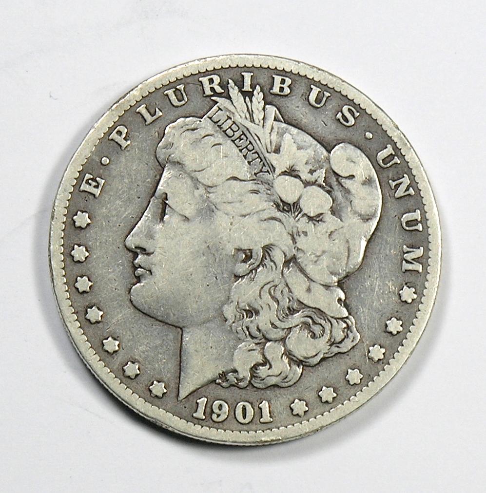 1901-S Morgan Silver Dollar