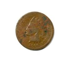 1868 Indian Cent