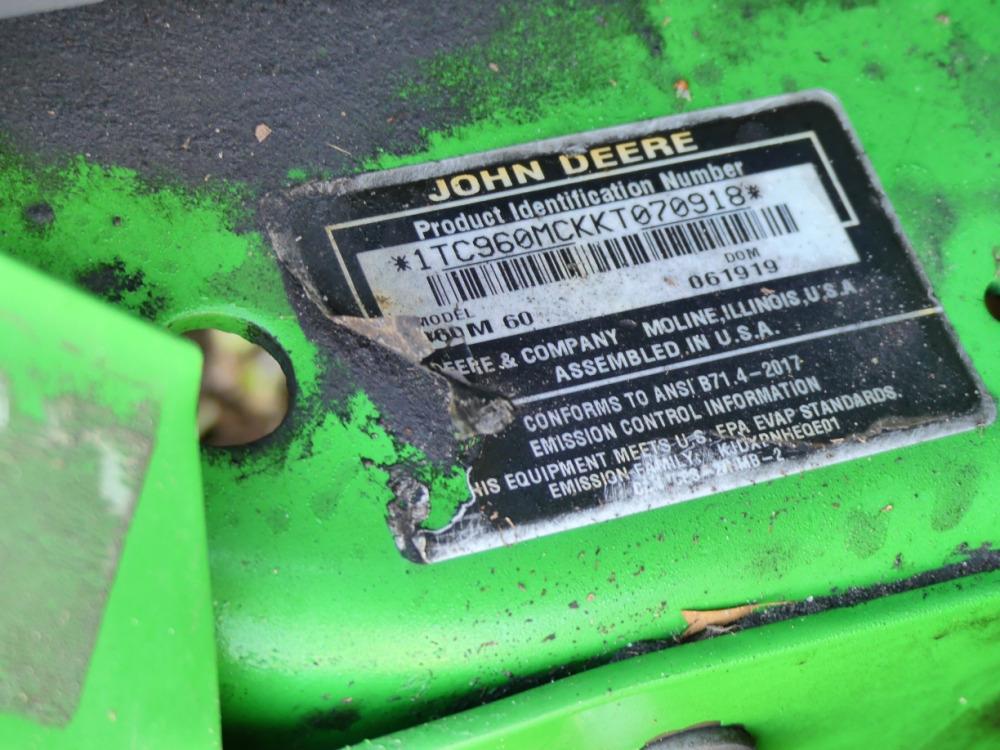 2019 John Deere Z960M