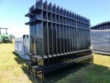 240 10' Iron Wrought Fence Panels