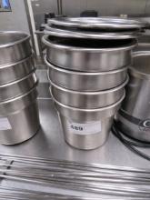 S/STEEL SOUP POTS WITH LIDS