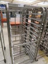 S/STEEL SIDE-LOAD SHEET PAN RACKS