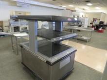 36X48 CUSTOM DELIS 2-DECK ISLAND HOT DELI CASE