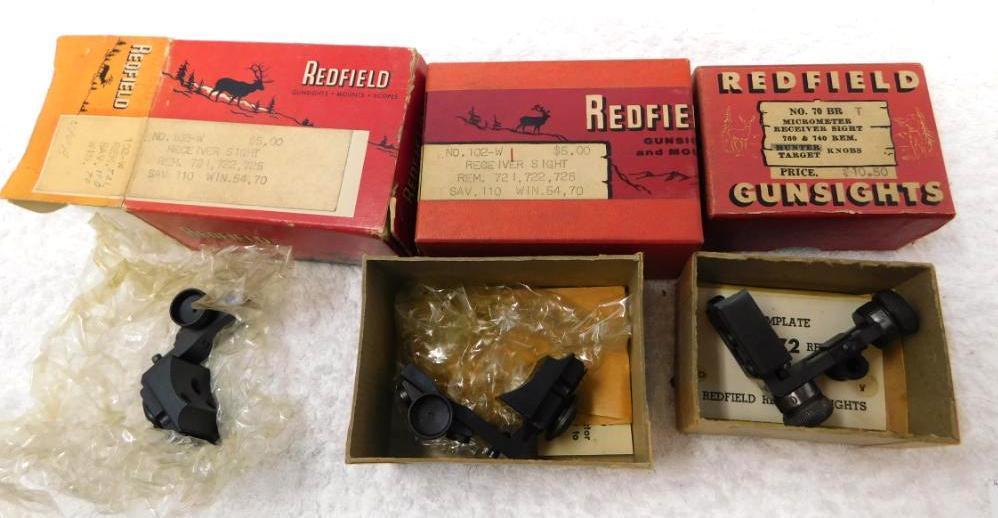 New old stock Redfield receiver sights
