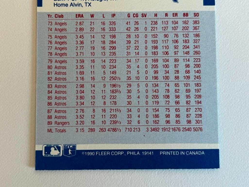 1990 Fleer League Leaders