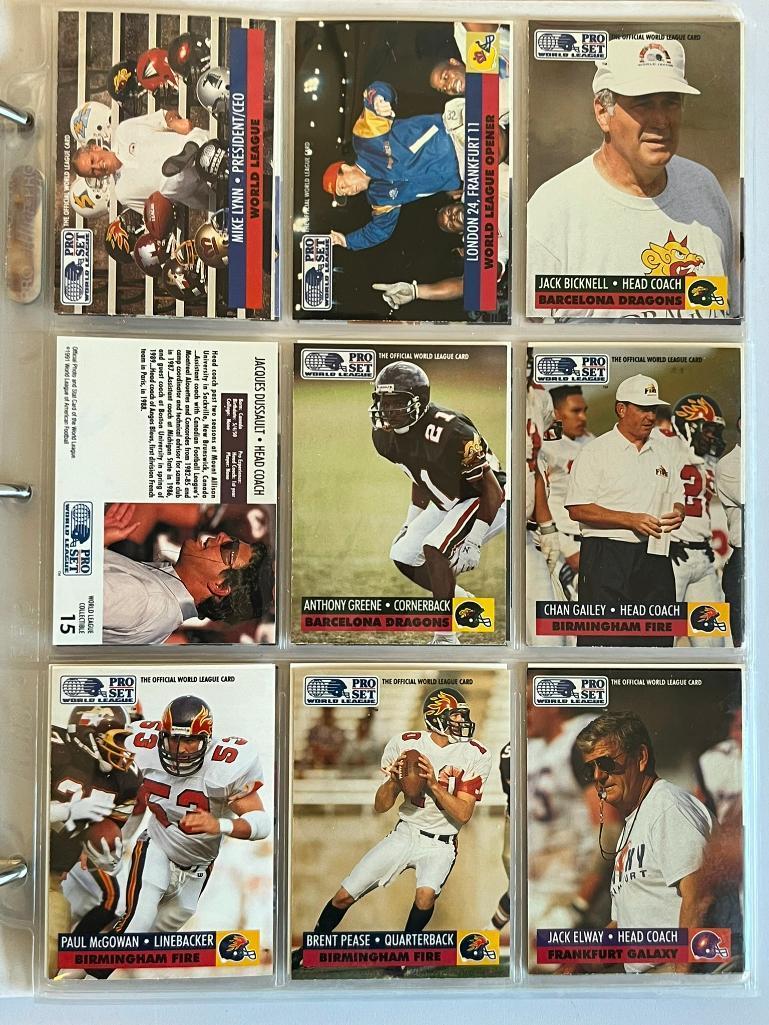 1991 Pro Set Football Cards