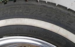 Three Wheels with size P205/70R15 Tires