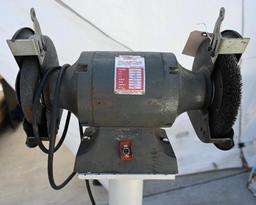 Dayton 3/4HP Grinder on Metal Stand