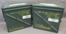 Two 25mm Ammo Cans