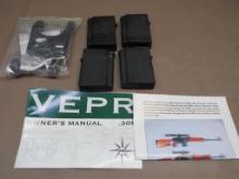 Russian VEPR Magazines and Scope Mount