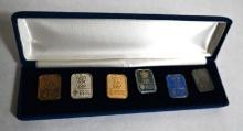 1988 Calgary Olympic CBC/ SRC Radio Press Pin Set