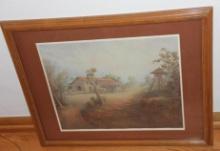 Framed Print Signed Rippel