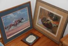 Three Framed Artworks