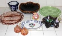 Great Collection of Artsy Glass and Ceramics