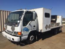 1999 Isuzu NPR Flatbed Truck,