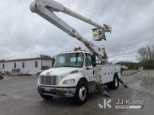 (Kansas City, MO) Altec AA755, Material Handling Bucket Truck rear mounted on 2014 Freightliner M2 1