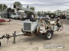 (South Beloit, IL) 2016 Morbark M12D Chipper (12in Drum) Runs, Clutch Engages)(Rust Damage) (Seller