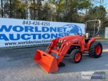 2017 KUBOTA L3301D COMPACT UTILITY TRACTOR SN69948