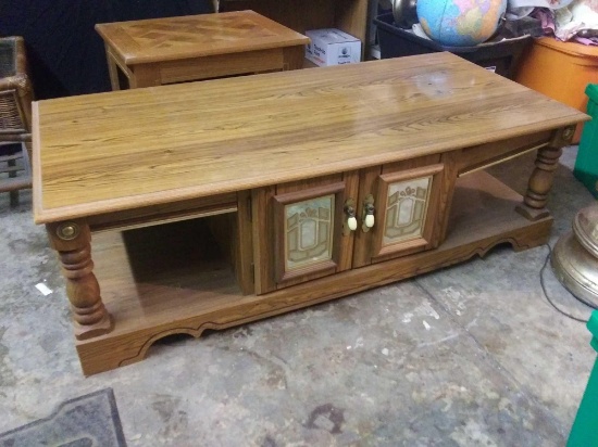 Chunky style coffee table