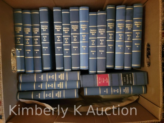 Fiduciary Reporter 2nd, Smith & Aker- 18 Volumes and 1 Fiduciary Reporter 1980