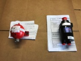 FIRE EXTINGUISHER PN BA24320A-1 SN 42494 (INSPECTED) & PRESSURE TRANSMITTER PN ST-106AB SN 2253
