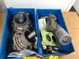 (2) SAFETY VALVES PN'S 724827-2 & 720737-5, HYDRAULIC FILTER PN HE7693127N2 & FUEL FILTER ASSY PN