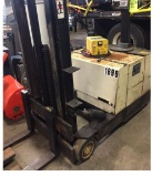 Crown walk behind forklift w/ newer Grove charger