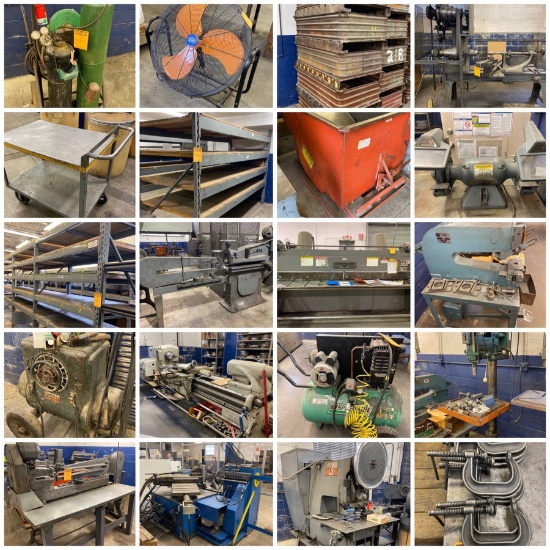 Metal Spinning-Job Shop•Lathes/Punches/Shears/More