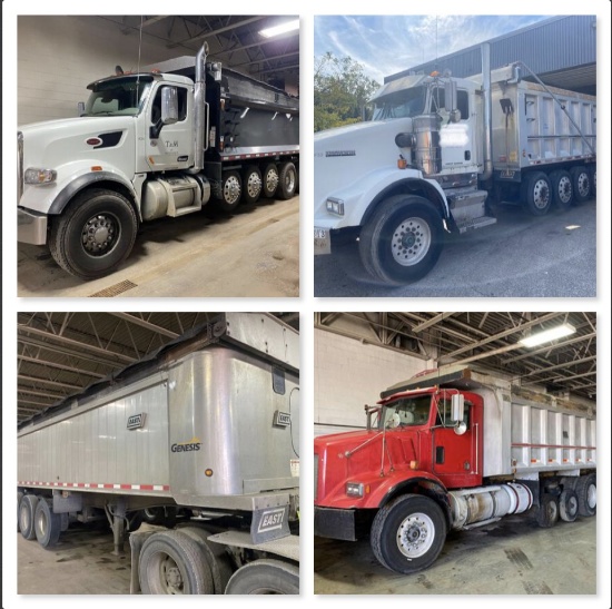 Well Maintained Comm Truck and Trailer Fleet/More