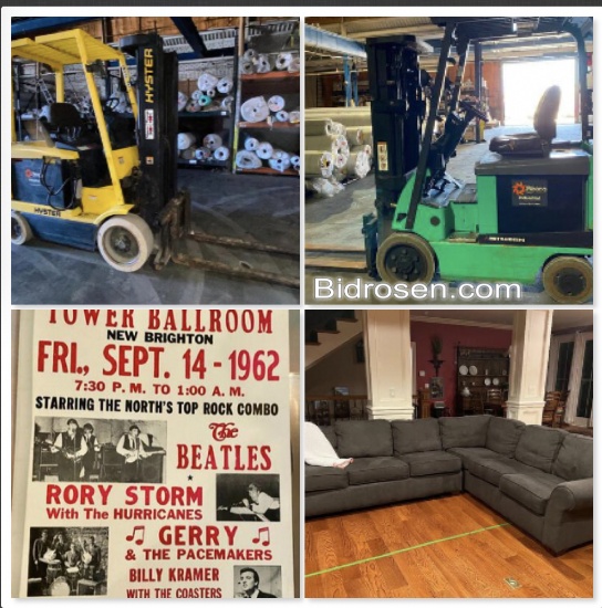 Carpet , Flooring, Forklifts, Vintage & More!